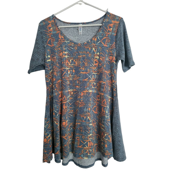 LuLaRoe Perfect T Tribal Shirt - XXS - Picture 1 of 3